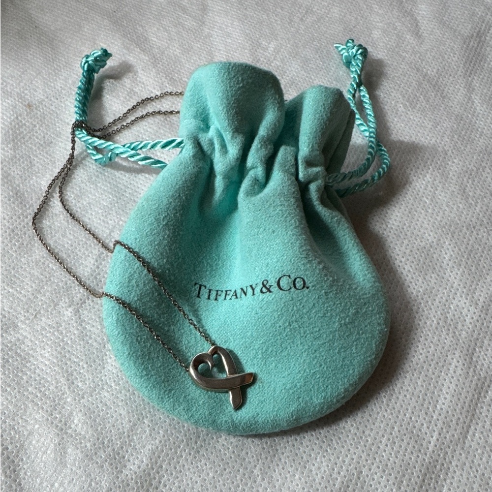 Tiffany & Co. Loving Heart Pendant Necklace